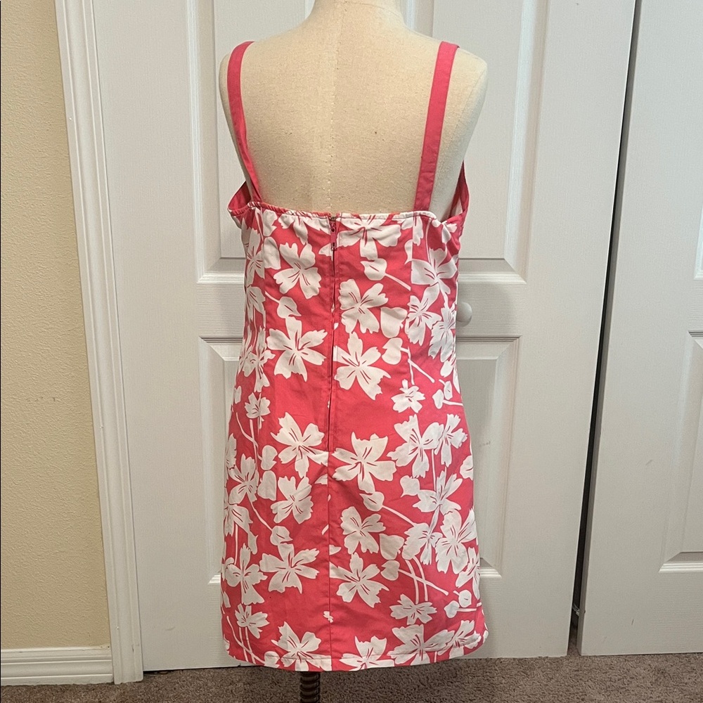 Pink, White and Orange Reversible Sundress - Picture 6 of 6